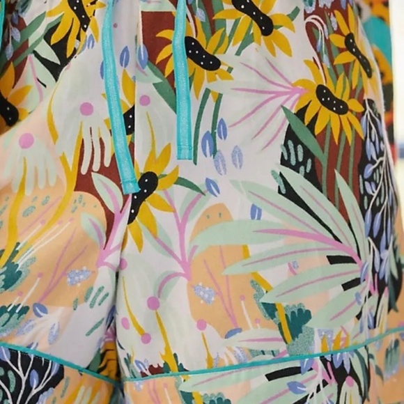 Anthropologie Marcos Navarro Flannel Sleep Shorts 2X - Picture 4 of 4